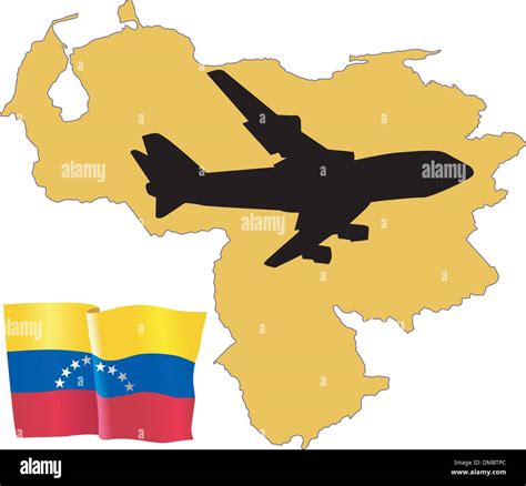 Fly Me To The Venezuela Stock Vector Image Art Alamy