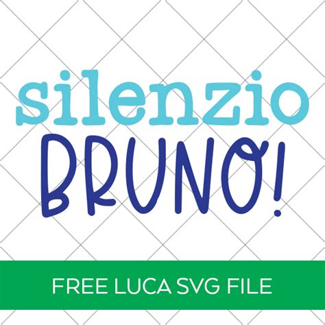 Silenzio Bruno Free Svg File Diy Vacation Shirts