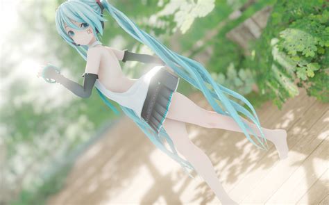 【mmd】girls 【yyb Black Dress Miku】【1080p60fps】