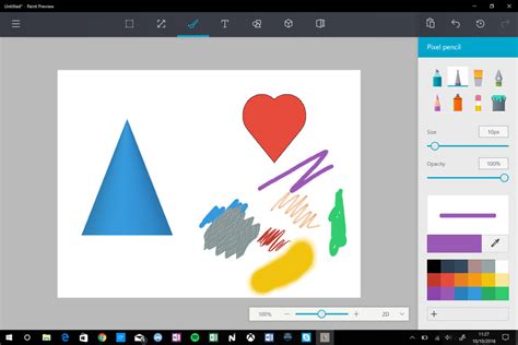 Heres A First Look At Microsofts New Paint App For Windows 10 The Verge