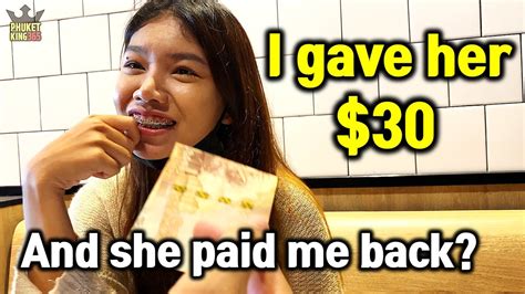 Phuket Thailand Thai Girl Dating There Was Only 1 In Her Wallet Youtube