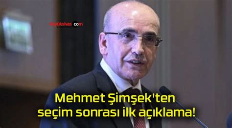 Mehmet Im Ek Ten Se Im Sonras Ilk A Klama B Y K Sivas Haber Sivas