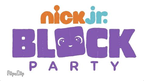 How to draw the Nick Jr. Block Party logo - YouTube