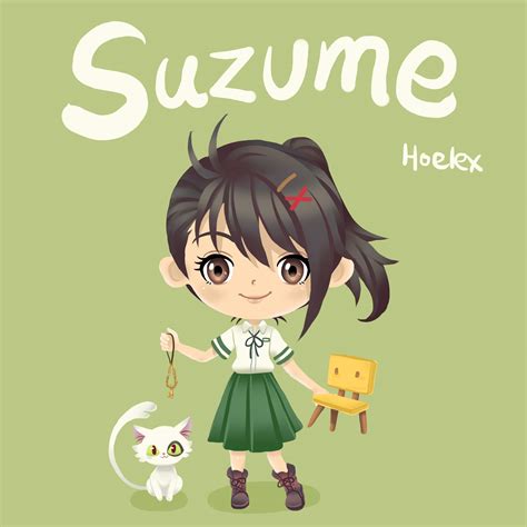 ★【心夢二等身q版 《 鈴芽之旅 すずめの戸締まり Suzume》】岩戶鈴芽いわと すずめ 鈴芽之旅すずめの戸締まりsuzume岩