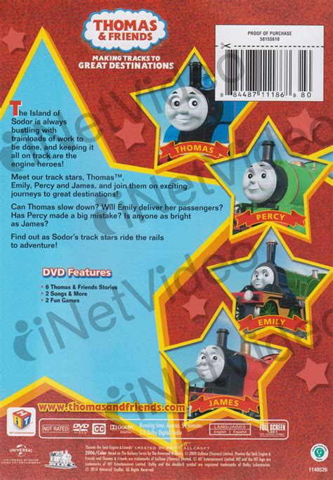 Thomas & Friends: Track Stars on DVD Movie