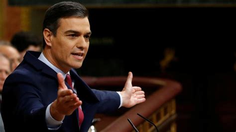 Pedro Sánchez Logra La Investidura Como Presidente Del Gobierno De España