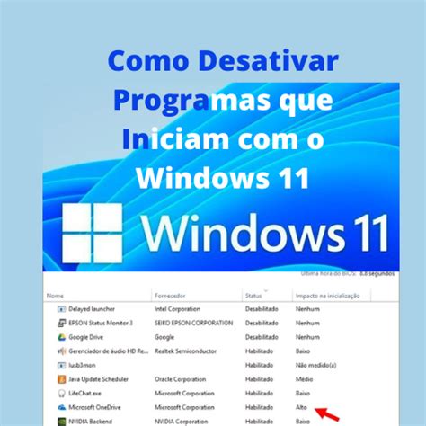 Como Desativar Programas Que Iniciam O Windows 11 Otx