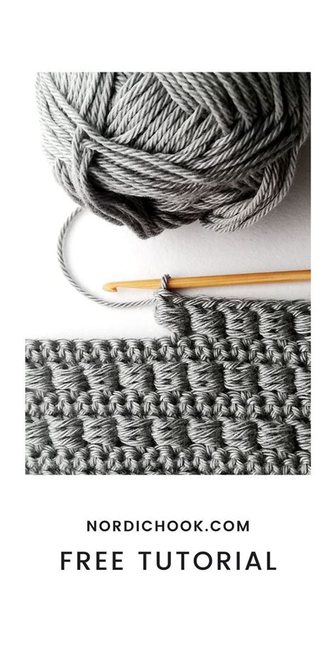 The Bead Stitch Nordic Hook Free Crochet Tutorial Artofit