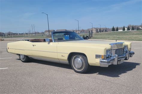 1973 Cadillac Eldorado Convertible For Sale On Bat Auctions Sold For