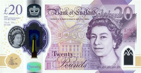 British 20 Pounds (2019) - Foreign Currency