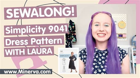 Minerva Sew Along Simplicity Dress Youtube