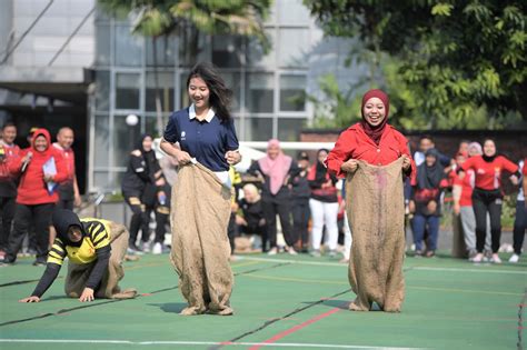 Ramaikan HUT Ke 78 Kemerdekaan RI Pegawai Kemenpora Antusias Dan