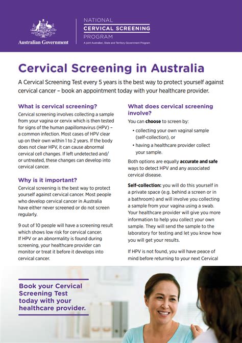 National Cervical Screening Program Cervical Screening In Australia