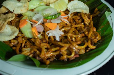 Premium Photo | Mie aceh, acehnese spicy noodles in indonesia.