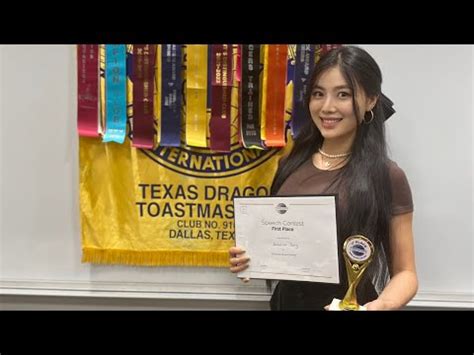 My St Toastmaster Humorous Contest Youtube