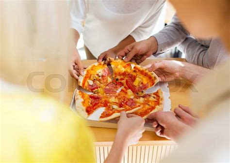 People eating pizza Images - Search Images on Everypixel