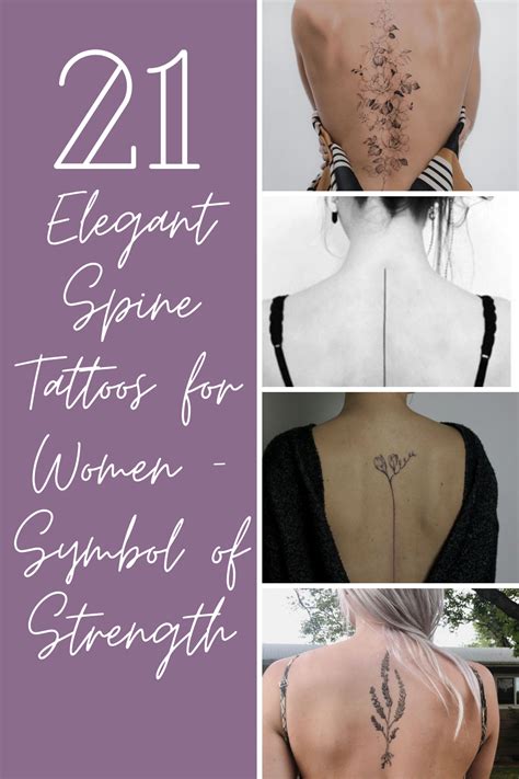 42 Elegant Spine Tattoos For Women That Are A Symbol Of Strength