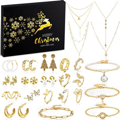 Jewelry Advent Calendar For Adult Women Teen Girls Day