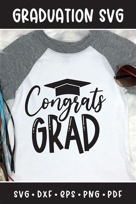 Congrats Grad Graduation SVG Cut File Graphic By CraftlabSVG