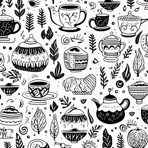 Premium Photo A Collection Of Teacups And Tea Cups