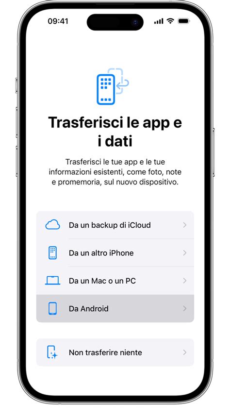 Passare Da Android A Iphone O Ipad Supporto Apple It