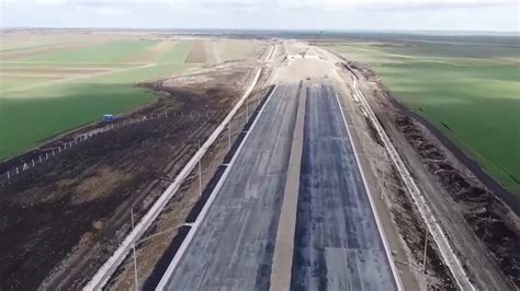 Imagini spectaculoase de pe șantierul Autostrăzii A7 Ploiești Buzău