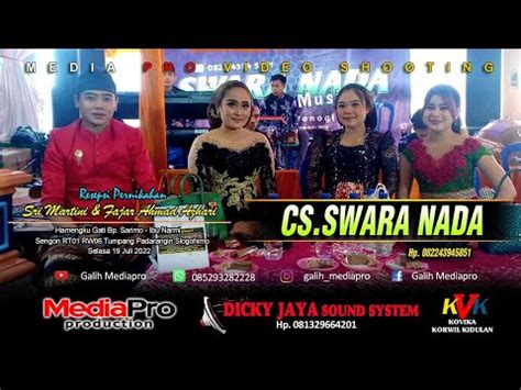 Live Pernikahan Fajar Sri Campursari Swara Nada Dicky Jaya Sound