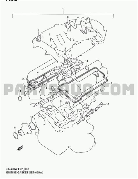 1 Engine Suzuki Grand Vitara Sq625 Sq625w G Vitara Parts