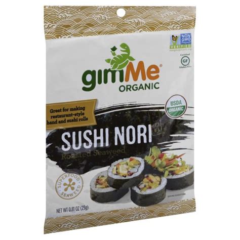 Feuilles Dalgues Nori Grill Es Bio Aliments Merci