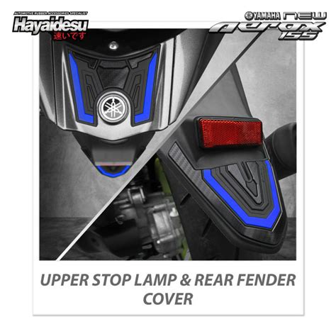 Hayaidesu Rear Fender Upper Stop Lamp Body Protector Cover For Yamaha