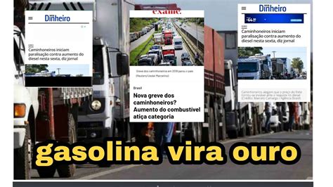 Urgente Nova Greve Dos Caminhoneiros No Brasil Youtube