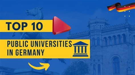 Top 10 Public Universities In Germany YouTube