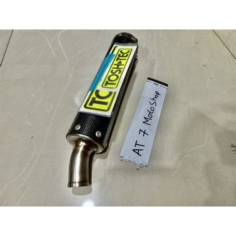 Jual Silencer Toshtec Original Carbon Titanium Tak Ninja Nsr Selencer