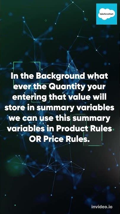 Summary Variables In Salesforce Cpq Youtube