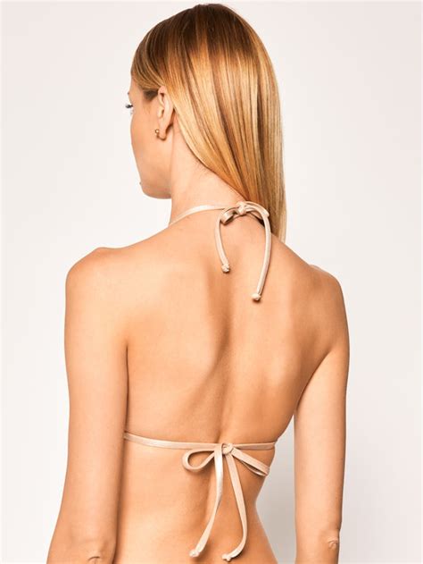 Liu Jo Beachwear Góra od bikini VA0082 J5898 Złoty Modivo pl
