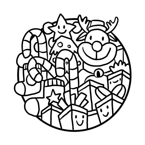 Desenho Fofinho De Natal - 7