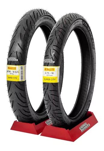 Llanta Pirelli Tl Super City Tc Motos Racing Off