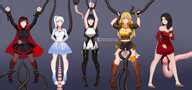 Post Blake Belladonna Cinder Fall Dragon Breath Ruby Rose Rwby