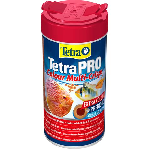 Tetra Aquarium Fischfutter Granulat TetraPro Colour Multi Crisps 250 Ml