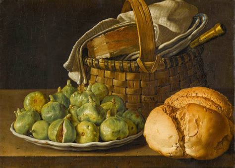 Nature Morte Aux Figues De Luis Meléndez Reproduction Tableau