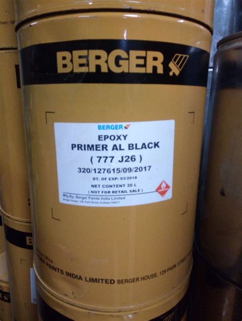 Berger Epoxy Primer Paint At Rs 197litre Epoxy Primer Paint For