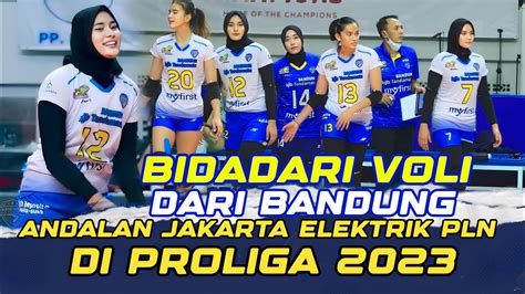 Annisa Siti Rahmawati Dan Para Pemain Bola Voli Putri Jakarta Elektrik