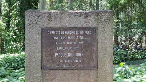 O Parque Do Piqueri A Hist Ria De Um Dos Parques Mais Bonitos De S O