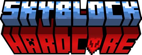 Skyblock Hardcore Logo V3 By Zombiemastert Rav On Deviantart