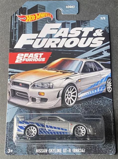 HOT WHEELS FAST And Furious R Nissan Skyline GT R Loose Fast Furious GTR