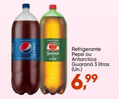 Refrigerante Pepsi Ou Guarana Antarctica 3L Oferta Na Imec Supermercados