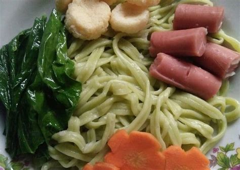 Resep Mie Sehat Daun Kelor Oleh Mama Suhlul Cookpad