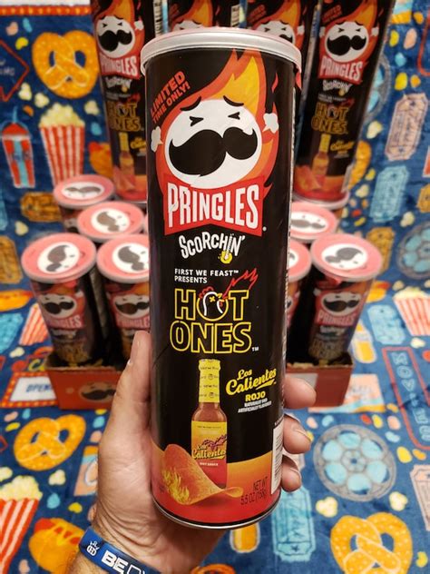 Pringles Scorchin Hot Ones Los Calientes Rojo Potato Etsy Australia