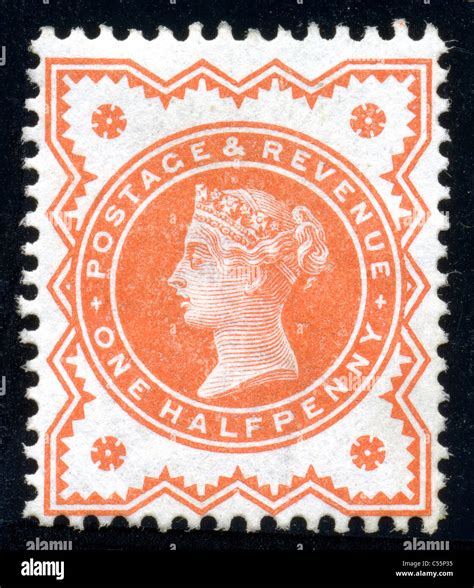 Mint Example Of Queen Victoria GB 1 2d Vermilion Stamp 1887 1900 SG197