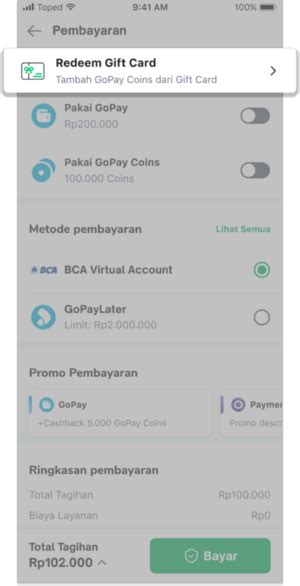 Bagaimana Cara Redeem Gift Card Tokopedia Care